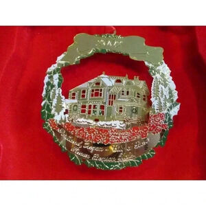 Ornament, 2002 Portland Ornament: Simon Benson House Christmas Ornament Holiday